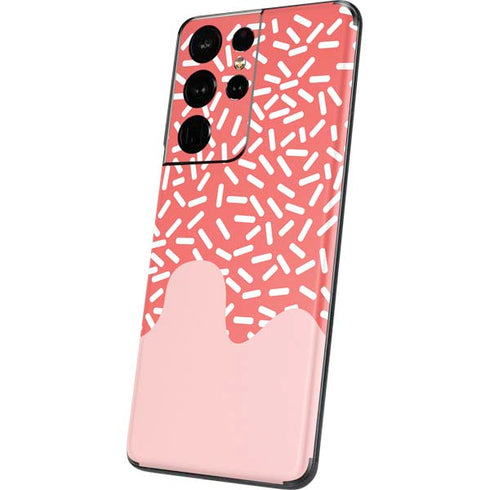 Coral Spring Sprinkles Galaxy S21 Ultra 5G Skin